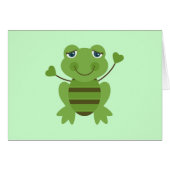 Stick Figure Frog (Front Horizontal)