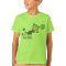 Stick Figure Girls Volleyball T-shirts