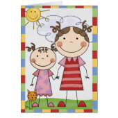 Stick Figure Kids Cards and Gifts (Front)