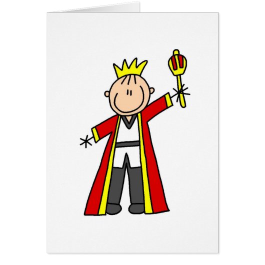 Stick Figure King Cards (Front)