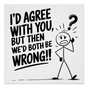 Stick Figure Logic: Agree to Be Wrong? Poster