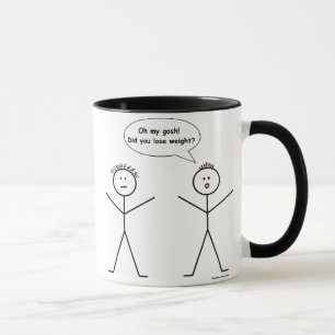 Stick Figure Lose Weight Mug