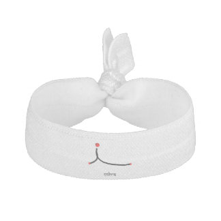 Yoga Pose Hair Ties Ribbons Zazzle