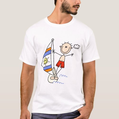 Stick Figure Parasailing Tshirts and Gifts