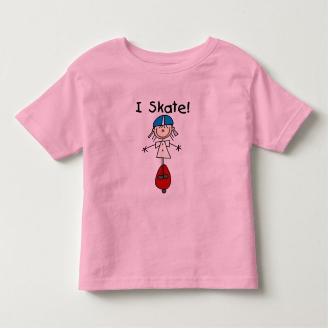 Stick Figure Skateboarder Tshirts and Gifts (Front)