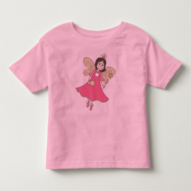 Stick Figure Tooth Fairy Toddler T-shirt (Front)