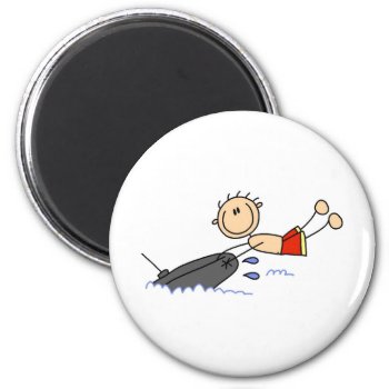 Stick Figure Tubing Magnets by stick_figures at Zazzle