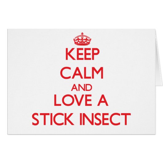 Stick Insect Cards (Front Horizontal)
