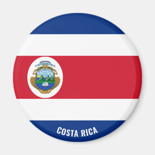 "Stick It" Charming Costa Rica Patriotic Magnet