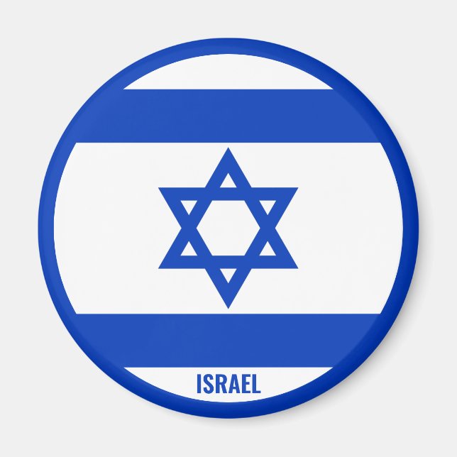 "Stick It" Charming Israel Patriotic Magnet (Front)