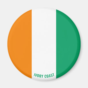 "Stick It" Charming Ivory Coast Patriotic Magnet