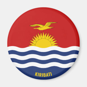 "Stick It" Charming Kiribati Patriotic Magnet