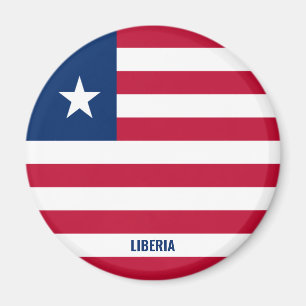 "Stick It" Charming Liberia Patriotic Magnet
