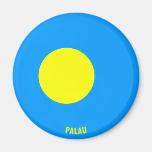 "Stick It" Charming Palau Patriotic Magnet
