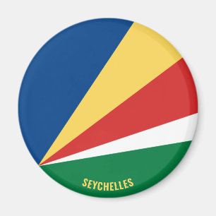 "Stick It" Charming Seychelles Patriotic Magnet