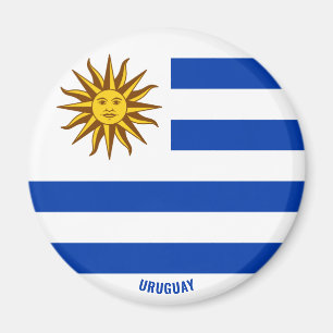 "Stick It" Charming Uruguay Patriotic Magnet