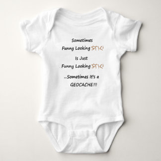 Stick or Geocache Baby Bodysuit