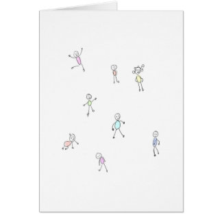 Stick people cards