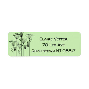 Stick Plants Label