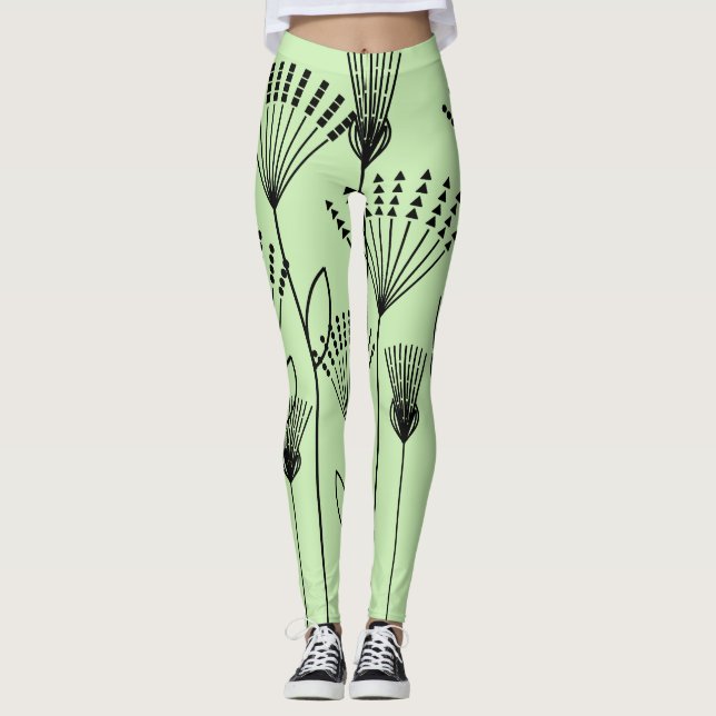 Stick Plants Leggings (Front)
