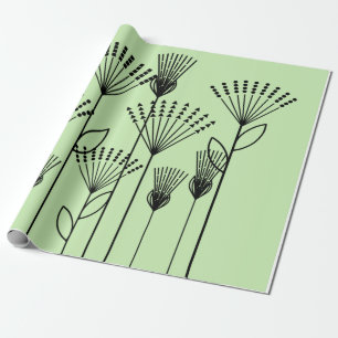 Stick Plants Wrapping Paper