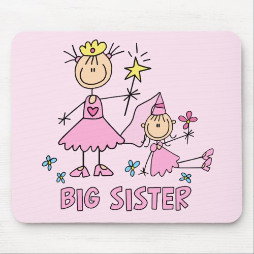 Stick Princess Duo Big Sister Mouse Pad