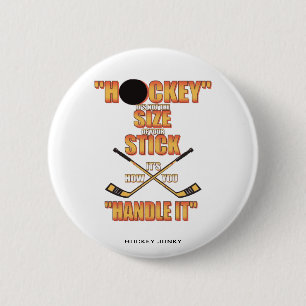 STICK SIZE PINBACK BUTTON
