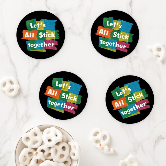 Stick Together Coaster Set (In Situ)