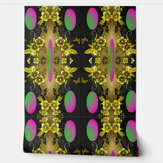  Stick Wallpaper  Bold, Colorful wallpaper (Unrolling)