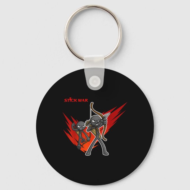 Stick War - Archidons  Keychain (Front)