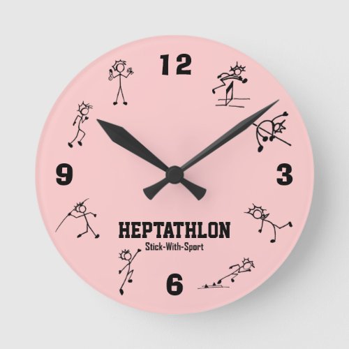 Stick With Sport Heptathlon Clock Track and Field