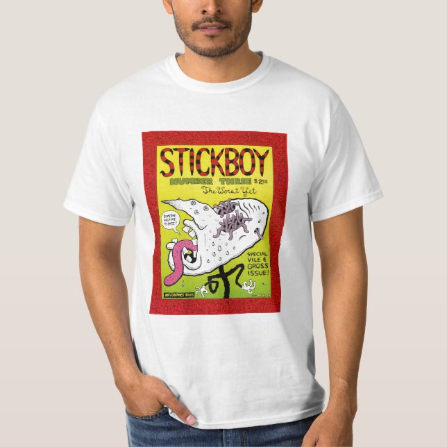 Stickboy #3 cover T-Shirt (Front)
