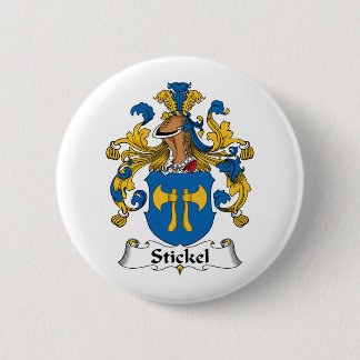 Stickel Family Crest Pinback Button