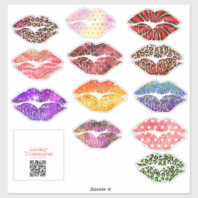 Sticker 12 pillows - Large (Sheet)