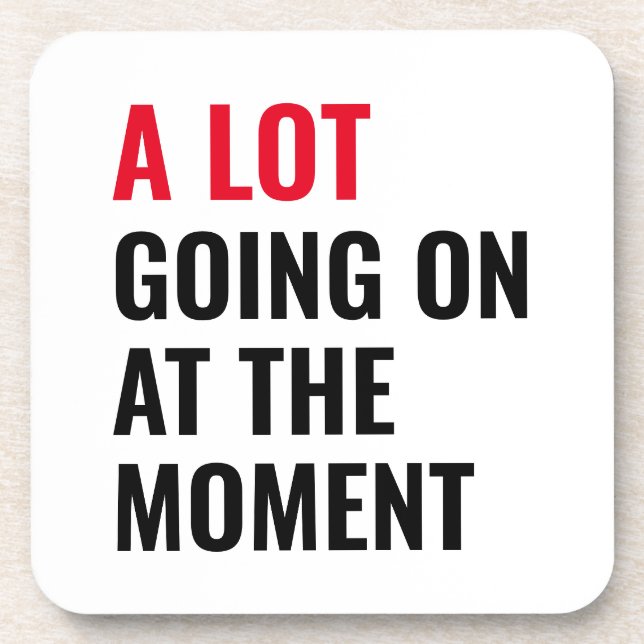 Sticker Beverage Coaster (Front)