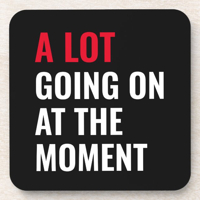 Sticker Beverage Coaster (Front)
