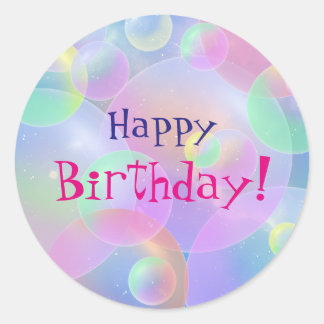 Sticker - Bubbles - Personalizable