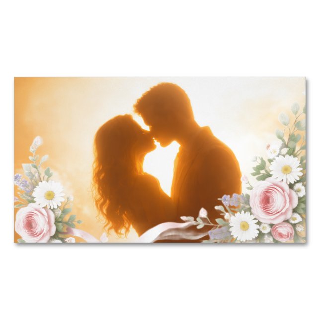 Sticker Business Card Magnet (Front)