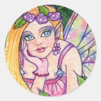 Sticker Butterfly Flower Fairy Fantasy Ann Howard