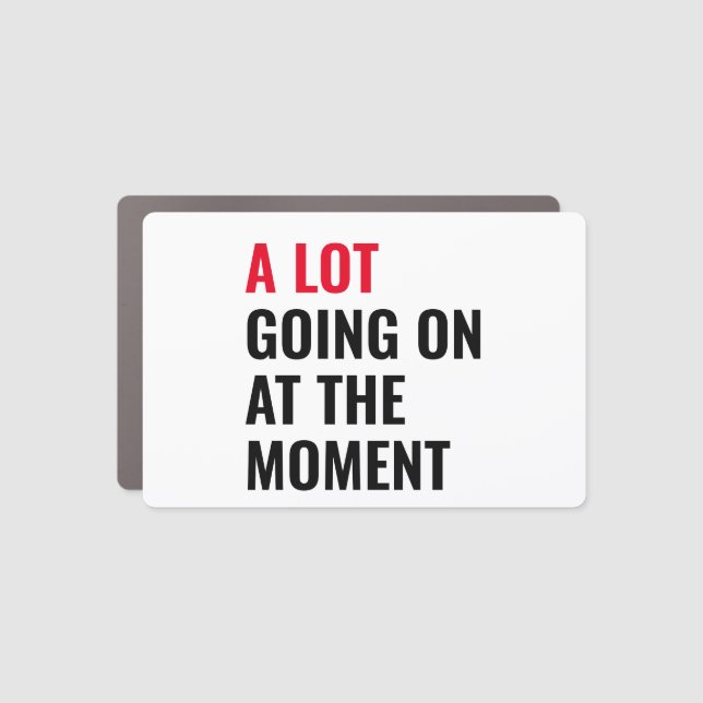 Sticker Car Magnet (Front)