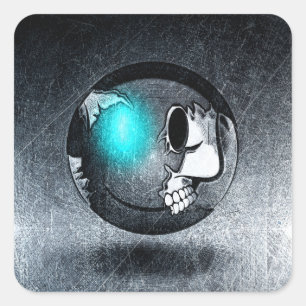 Sticker Carré Walkermoji Vintage