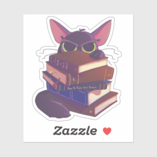 Sticker Cats & Books
