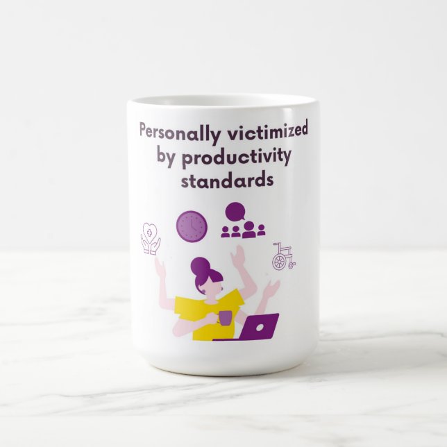 Sticker Coffee Mug (Center)