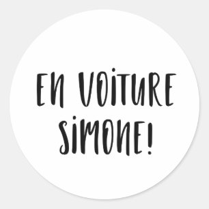 Sticker conveys Simone of It