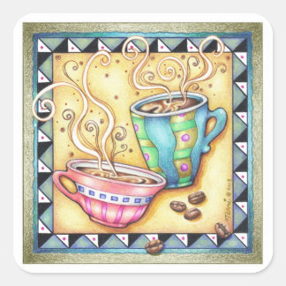STICKER - COOL BEANS! COFFEE ART