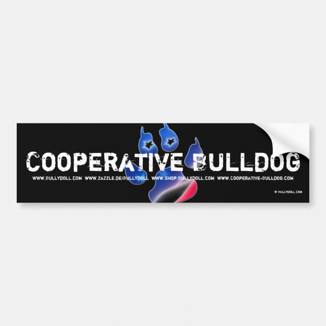 Sticker Cooperative-Bulldog (Front)