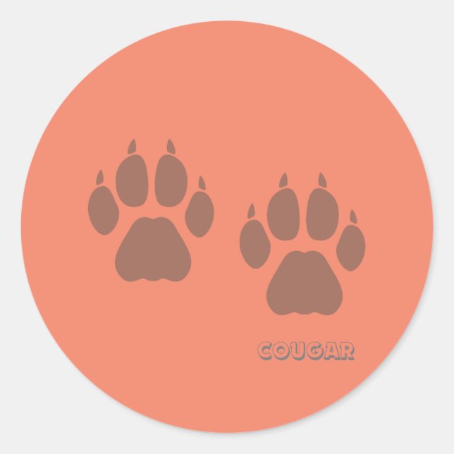 sticker custom cougar (Front)