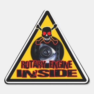 STICKER DANGER ROTARY