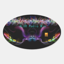 Sticker Decal Radio Logo