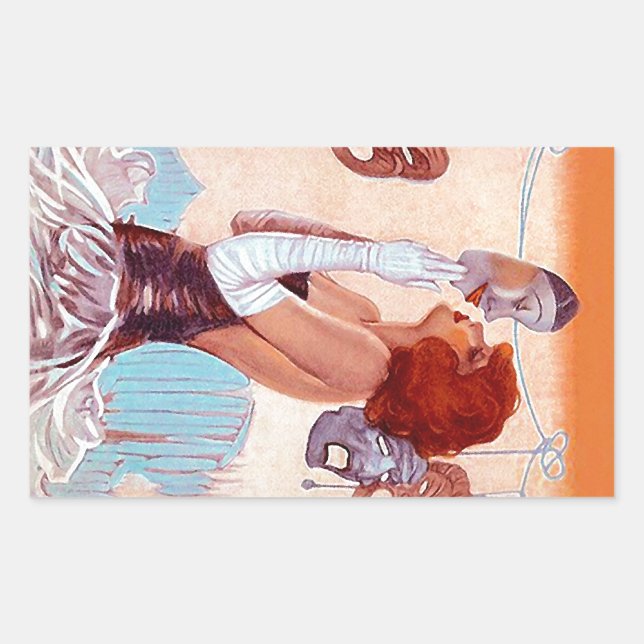 Sticker Drama Rising Stage Star Theatre Acting art (Front)